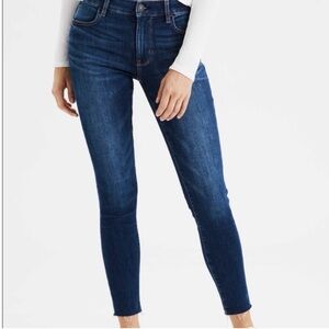 American Eagle Outfitters Dark Blue Jeggings